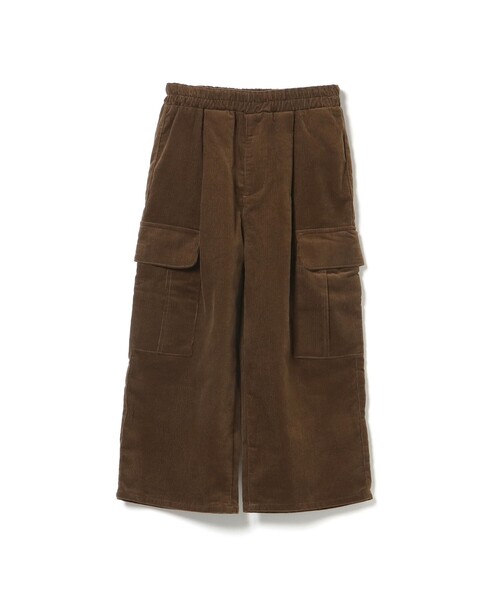 BEAMS mini(ビームスミニ)の「ストレート カーゴパンツ 2026FW(90~140cm)通園 通学 カジュアル(カーゴパンツ・キッズ・ブラウン/ブラック・120/110/100/90/140/130)」の4枚目の写真
