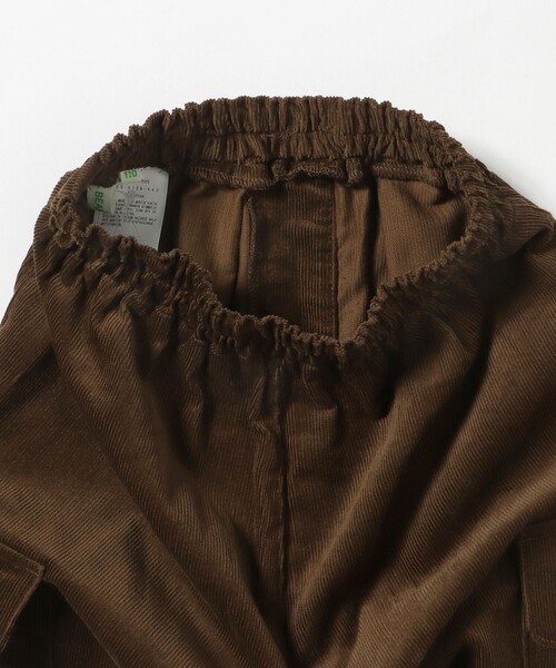 BEAMS mini(ビームスミニ)の「ストレート カーゴパンツ 2026FW(90~140cm)通園 通学 カジュアル(カーゴパンツ・キッズ・ブラウン/ブラック・120/110/100/90/140/130)」の5枚目の写真