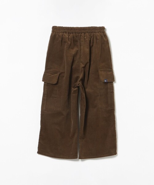 BEAMS mini(ビームスミニ)の「ストレート カーゴパンツ 2026FW(90~140cm)通園 通学 カジュアル(カーゴパンツ・キッズ・ブラウン/ブラック・120/110/100/90/140/130)」の6枚目の写真