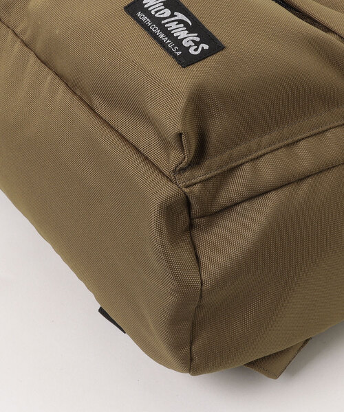 WILD THINGS(ワイルドシングス)の「【WILD THINGS】LARGE DAYPACK W7001(バックパック/リュック・メンズ・ブラック・FREE)」の7枚目の写真