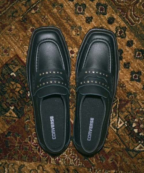 CONVERSE(コンバース)の「ALL STAR SQUARETOE LOAFER SA 31318480(ローファー・メンズ・ブラック・4/5/4h/8h/8/7h/7/6h/5h/10h/9h/9)」の1枚目の写真