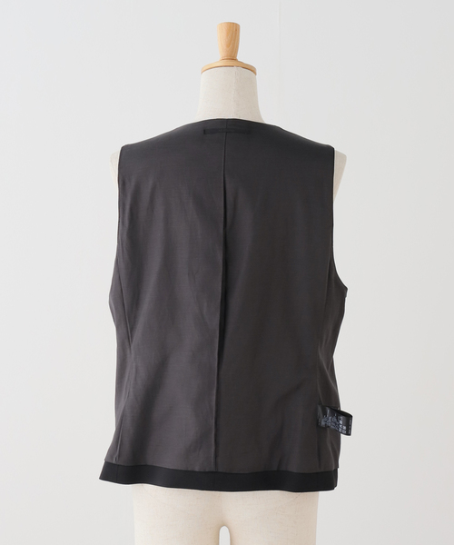 AP STUDIO（エーピーストゥディオ）の「Sleek vest（スーツベスト
