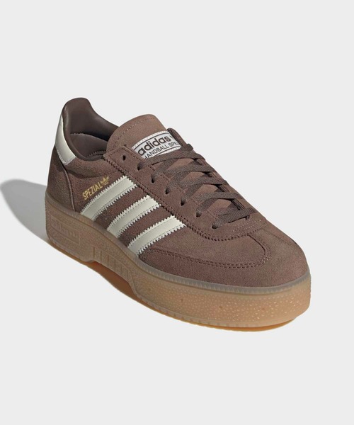 adidas(アディダス)の「ハンドボール スペツィアル ボールド / Handball Spezial Bold / 厚底スニーカー / アディダスオリジナルス adidas Originals(スニーカー・レディース・ブラウン・26.0cm/26.5cm/28.0cm/27.0cm/24.0cm/23.5cm/24.5cm/23.0cm/27.5cm/22.5cm/22.0cm/25.0cm/25.5cm)」の4枚目の写真