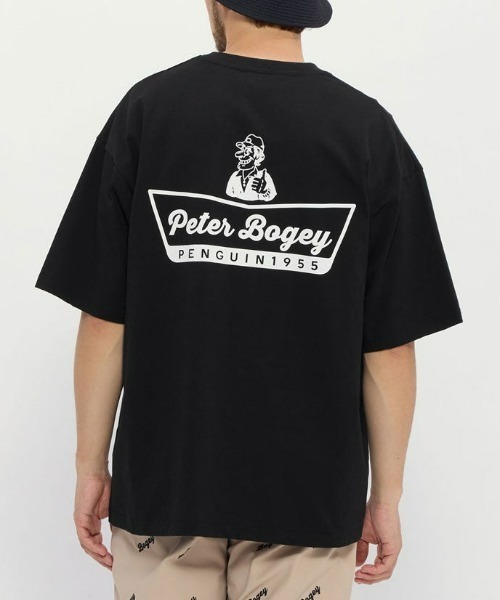 penguin BY MUNSINGWEAR(ペンギン バイ マンシングウェア)の「penguin BY MUNSINGWEAR/ペンギン バイ マンシングウェア 【BOGEYMAN】グラフィックTシャツ ゴルフ(Tシャツ/カットソー・メンズ・ブラック/ホワイト・XL/S/M)」の2枚目の写真