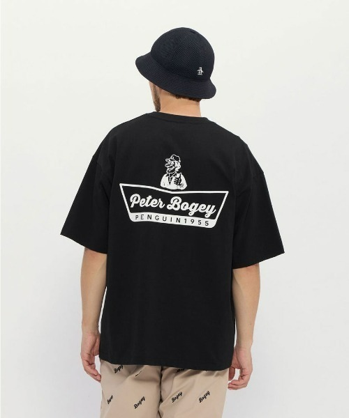 penguin BY MUNSINGWEAR(ペンギン バイ マンシングウェア)の「penguin BY MUNSINGWEAR/ペンギン バイ マンシングウェア 【BOGEYMAN】グラフィックTシャツ ゴルフ(Tシャツ/カットソー・メンズ・ブラック/ホワイト・XL/S/M)」の3枚目の写真