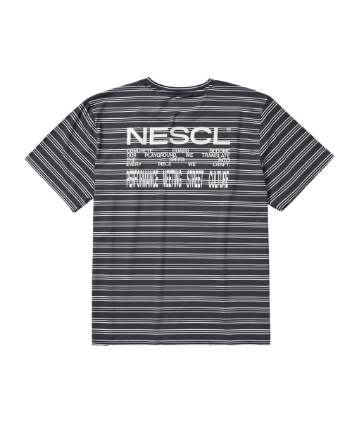 NEGATIVE SPLIT CLUB(ネガティブスピリットクラブ)の「プロストストライプシステムTシャツ(チャコール)(Tシャツ/カットソー・レディース・その他・SMALL/MEDIUM/LARGE/X-LARGE)」の2枚目の写真