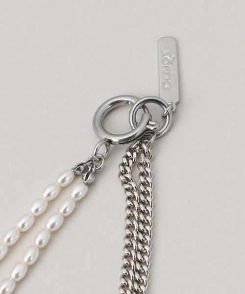 JUSTINE CLENQUET(ジュスティーヌクランケ)の「【JUSTINE CLENQUET/ジャスティーヌ クランケ】DANIELLE NECKLACE(ネックレス・レディース・シルバー・FREE)」の3枚目の写真