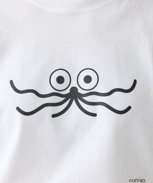 Dessin(デッサン)の「UMAO×Dessinコラボ プリントキャットフェイスT(Tシャツ/カットソー・レディース・ブラック/ホワイト系・01/02)」の17枚目の写真