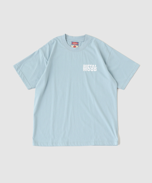 JOURNAL STANDARD(ジャーナルスタンダード)の「METALWOOD FREE METALWOOD T-SHIRT(Tシャツ/カットソー・メンズ・ブラック/サックスブルー・X-LARGE/MEDIUM/LARGE)」の2枚目の写真