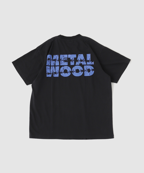 JOURNAL STANDARD(ジャーナルスタンダード)の「METALWOOD FREE METALWOOD T-SHIRT(Tシャツ/カットソー・メンズ・ブラック/サックスブルー・X-LARGE/MEDIUM/LARGE)」の3枚目の写真