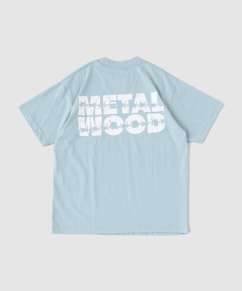 JOURNAL STANDARD(ジャーナルスタンダード)の「METALWOOD FREE METALWOOD T-SHIRT(Tシャツ/カットソー・メンズ・ブラック/サックスブルー・X-LARGE/MEDIUM/LARGE)」の4枚目の写真