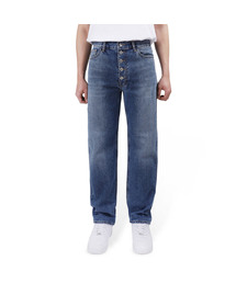 WHYN（ワイエヌ）の「フォーカス ボタン ストレート デニムパンツ F03BRD_WXV10942（デニムパンツ）」