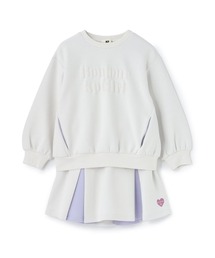 KP（ケーピー）の「ロゴトレーナー × リボン刺しゅう スカパン セットアップ（スウェット）」