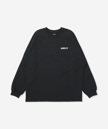 Hurley | 【Hurley:ハーレー】ヘビーウエイトサーマルTシャツ ビッグロゴ バックプリント オーバーサイズ 吸水速乾×形状安 THERMAL BIG LOGO OVERSIZED LONG SLEEVE TEE(Tシャツ/カットソー)