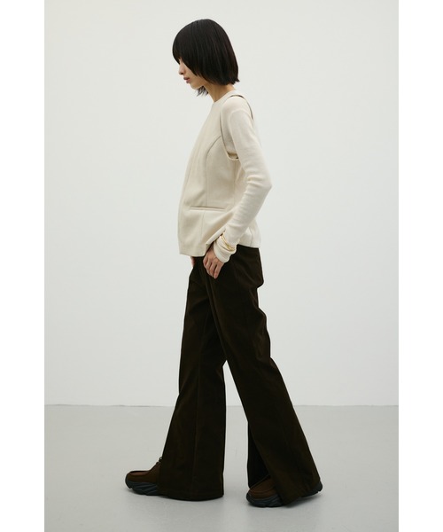 STYLEMIXER（スタイルミキサー）の「フェイクスウェードフレアパンツ（その他パンツ・レディース・ライトベージュ/ブラウン・SMALL/MEDIUM/LARGE）」の20枚目の写真