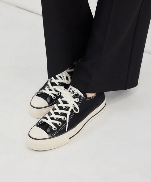 CONVERSE(コンバース)の「【CONVERSE/コンバース】ALL STAR US OX(スニーカー・レディース・ブラック/ホワイト・25.0cm/24.0cm/23.0cm)」の1枚目の写真