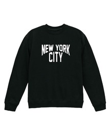 Ol' Basics(オール・ベーシックス) トレーナー スウェット NEW YORK CITY ロゴ プリント 裏毛 トップス レディース ユニセックス