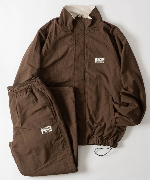 JOHN'S CLOSET（ジョンズクローゼット）の「【15】〔DISCUS/ディスカス〕ワンポイントロゴ 裏フリース ナイロンパンツ 裾ドローコード/セットアップ展開有（その他パンツ・メンズ・ブラウン/オフホワイト/ネイビー/ブラック・MEDIUM/LARGE）」の16枚目の写真