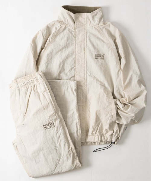 JOHN'S CLOSET（ジョンズクローゼット）の「【15】〔DISCUS/ディスカス〕ワンポイントロゴ 裏フリース ナイロンパンツ 裾ドローコード/セットアップ展開有（その他パンツ・メンズ・ブラウン/オフホワイト/ネイビー/ブラック・MEDIUM/LARGE）」の8枚目の写真