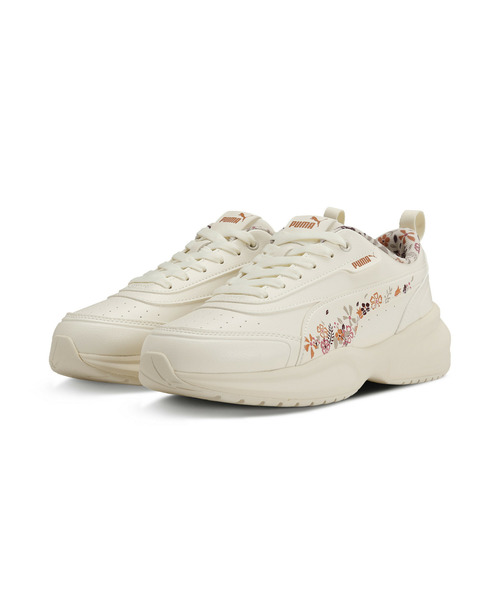 PUMA(プーマ)の「PUMA プーマ ウィメンズ シリア 2 モード フラワー スニーカー(スニーカー・レディース・オフホワイト・24.0cm/23.5cm/23.0cm/22.0cm/25.5cm/22.5cm/25.0cm/24.5cm)」の2枚目の写真