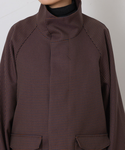 JOURNAL STANDARD LUXE（ジャーナルスタンダード　ラックス）の「テックツィード ブルゾン（その他アウター・レディース・ブラック/ブラウン系その他・FREE）」の13枚目の写真