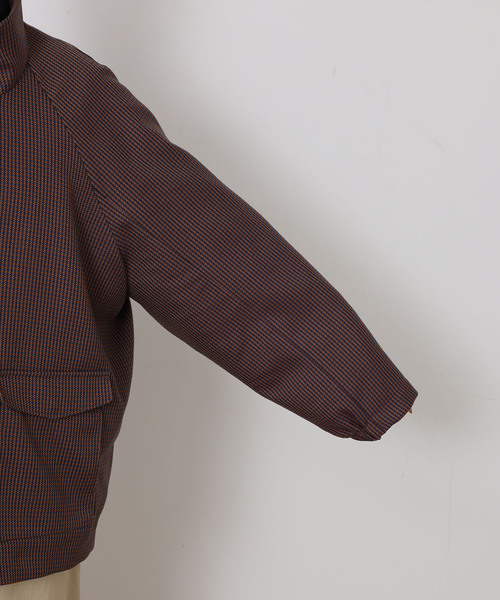 JOURNAL STANDARD LUXE（ジャーナルスタンダード　ラックス）の「テックツィード ブルゾン（その他アウター・レディース・ブラック/ブラウン系その他・FREE）」の15枚目の写真
