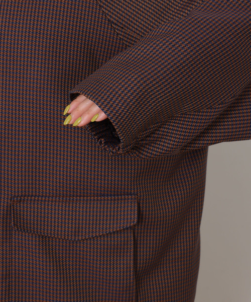 JOURNAL STANDARD LUXE（ジャーナルスタンダード　ラックス）の「テックツィード ブルゾン（その他アウター・レディース・ブラック/ブラウン系その他・FREE）」の17枚目の写真