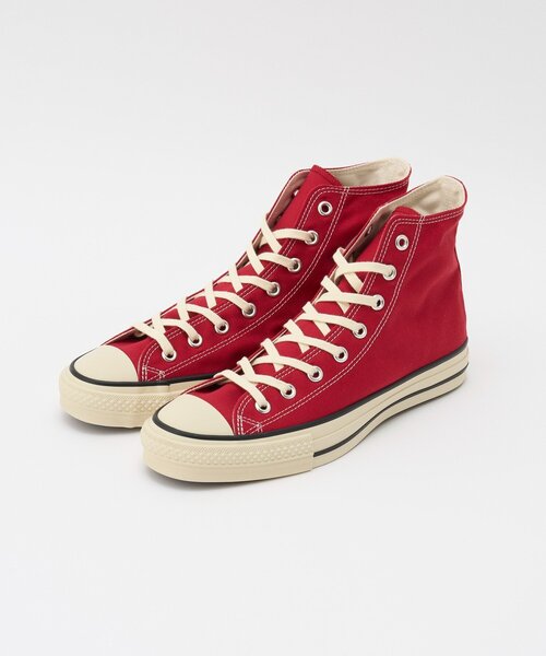 CONVERSE（コンバース）の「【CONVERSE/コンバース】CANVAS ALL STAR J HI / キャンバス オールスター Ｊ ＨＩ（スニーカー・メンズ・レッド・27cm/28cm）」の6枚目の写真