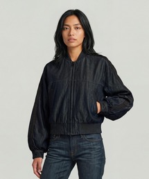Souvenir Bomber/ライトウェイトデニムクロップドボンバージャケット
