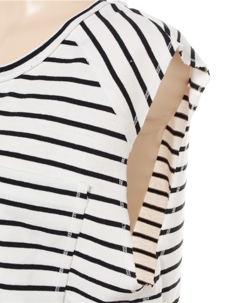 RODEO CROWNS WIDE BOWL（ロデオクラウンズワイドボウル）の「OVERSIZED NOSLEEVE（タンクトップ・レディース・ホワイト系その他・FREE）」の5枚目の写真