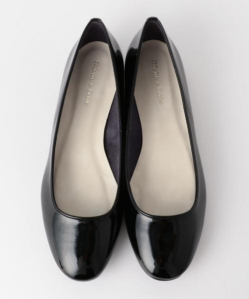 ODETTE E ODILE（オデットエオディール）の「OFD ラウンドスクエア CT10◎（レインシューズ・レディース・ゴールド/ベージュ/ピンク/ネイビー/ブラック・22cm/22.5cm/23.5cm/23cm/24cm/24.5cm/25cm/21.5㎝）」の2枚目の写真