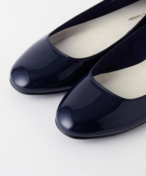 ODETTE E ODILE（オデットエオディール）の「OFD ラウンドスクエア CT10◎（レインシューズ・レディース・ゴールド/ベージュ/ピンク/ネイビー/ブラック・22cm/22.5cm/23.5cm/23cm/24cm/24.5cm/25cm/21.5㎝）」の7枚目の写真