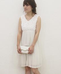 LIMITLESS LUXURY | LACE プリーツDRESS◆(ワンピース)