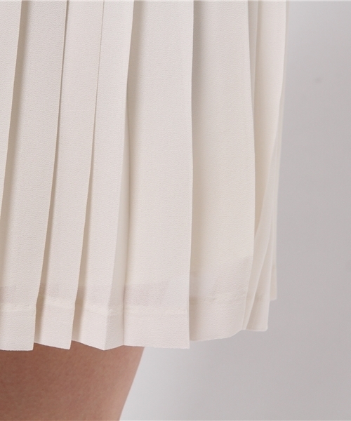 LIMITLESS LUXURY（リミットレスラグジュアリー）の「LACE プリーツDRESS◆（ワンピース・レディース・ホワイト/ブラック・36/38）」の10枚目の写真