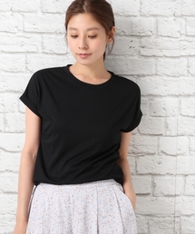 LEPSIM | 【機能素材アイテム】CFソデロールクルーTシャツSS　724030(Tシャツ/カットソー)