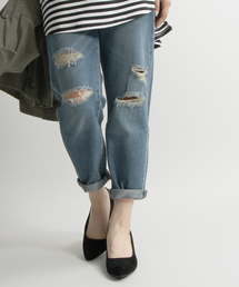 WEGO | WEGO/クラッシュマムジーンズ(デニムパンツ)