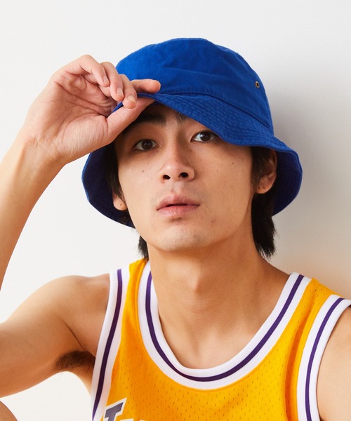 newhattan（ニューハッタン）の「NEW HATTAN/ニューハッタン バケットハット（ハット・メンズ・ホワイト/レッド/ネイビー/ロイヤルブルー/ブラック/カーキ/オリーブ/ケリーグリーン/ダークグリーン/デザートカモ・M/L）」の13枚目の写真