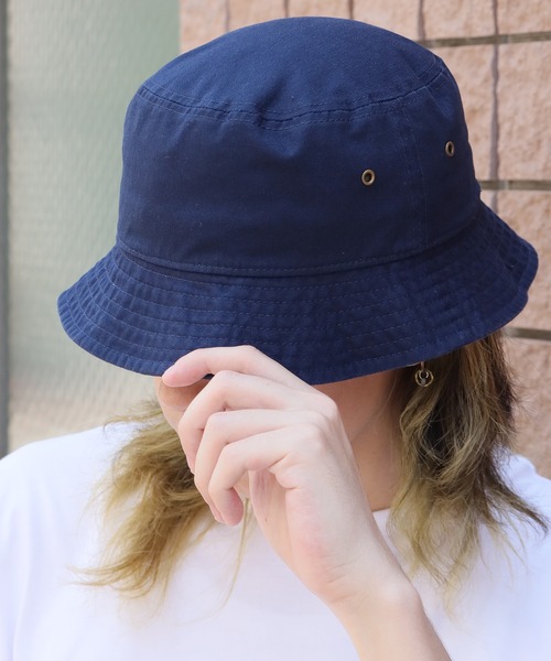 newhattan（ニューハッタン）の「NEW HATTAN/ニューハッタン バケットハット（ハット・メンズ・ホワイト/レッド/ネイビー/ロイヤルブルー/ブラック/カーキ/オリーブ/ケリーグリーン/ダークグリーン/デザートカモ・M/L）」の18枚目の写真