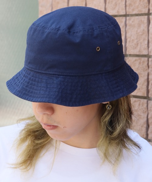 newhattan（ニューハッタン）の「NEW HATTAN/ニューハッタン バケットハット（ハット・メンズ・ホワイト/レッド/ネイビー/ロイヤルブルー/ブラック/カーキ/オリーブ/ケリーグリーン/ダークグリーン/デザートカモ・M/L）」の19枚目の写真