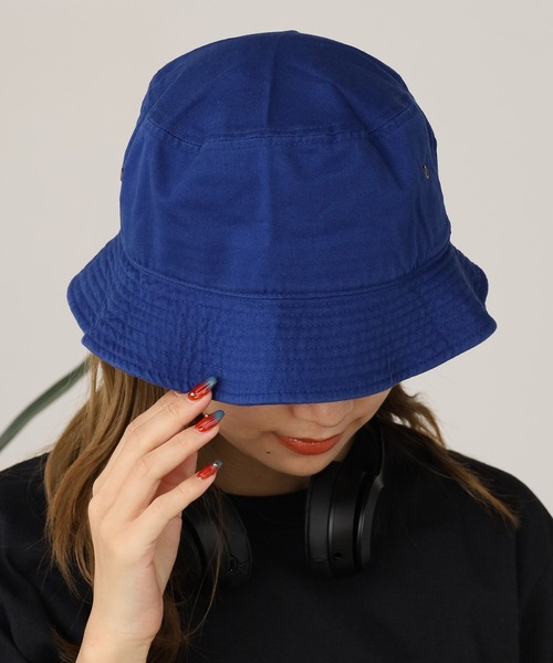 newhattan（ニューハッタン）の「NEW HATTAN/ニューハッタン バケットハット（ハット・メンズ・ホワイト/レッド/ネイビー/ロイヤルブルー/ブラック/カーキ/オリーブ/ケリーグリーン/ダークグリーン/デザートカモ・M/L）」の22枚目の写真