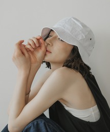 完売品⭐️新品タグ付き ❤️Mサイズ ANEW ロゴ　バケハ　ホワイト　UNISEX バケットハット」に該当するホワイト/白色系のメンズファッション通販