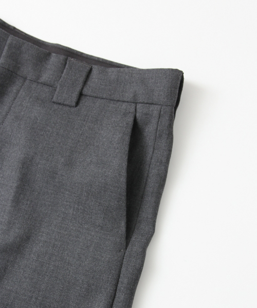 URBAN RESEARCH(アーバンリサーチ)の「UR ウールワイドアンクルトラウザー(スラックス・メンズ・グレー/チャコールグレー/ブラック・LARGE/MEDIUM)」の9枚目の写真