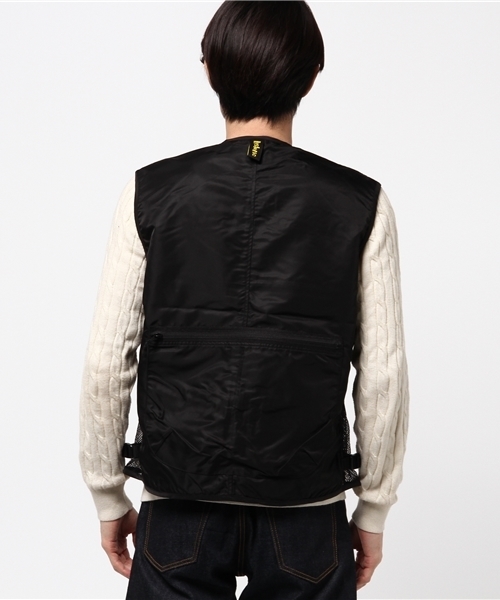 【試着のみ】HYSTERIC GLAMOUR ミリタリーベストLサイズブラック p9ZEszCWcFdR.jpg?width=768