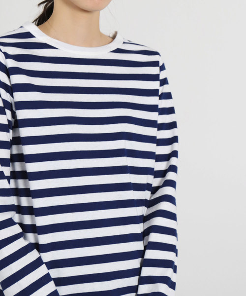 D M G ディーエムジー ボーダーロングtシャツ Domingo ドミンゴ 公式オンラインショップ
