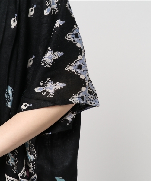 チャイハネ（チャイハネ）の「【チャイハネ】フリンジロングカーディガン（カーディガン/ボレロ・レディース・ホワイト×ブルー/ブラック/ホワイト/ベージュ/マルチ/ホワイト系その他/ブラック×ピンク/ベージュ系その他/ブルー系その他/ホワイト系その他2/レッド/ブラック×ブルー/ベージュ系その他2・FREE）」の18枚目の写真