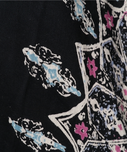 チャイハネ（チャイハネ）の「【チャイハネ】フリンジロングカーディガン（カーディガン/ボレロ・レディース・ホワイト×ブルー/ブラック/ホワイト/ベージュ/マルチ/ホワイト系その他/ブラック×ピンク/ベージュ系その他/ブルー系その他/ホワイト系その他2/レッド/ブラック×ブルー/ベージュ系その他2・FREE）」の20枚目の写真