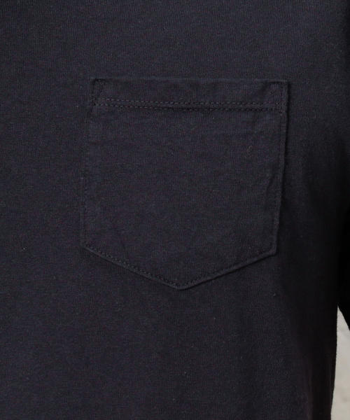 green label relaxing（グリーンレーベルリラクシング）の「BC GLR SLD Vネック ポケット SS Tシャツ ◆（Tシャツ/カットソー・メンズ・ホワイト/ライトピンク/ネイビー・MEDIUM/LARGE/X-LARGE/SMALL）」の10枚目の写真