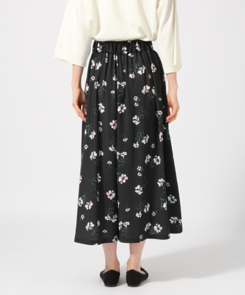 GLOBAL WORK(グローバルワーク)の「フラワースカーチョ/766265(その他パンツ・レディース・ブラック/ネイビー/ベージュ・FREE)」の9枚目の写真