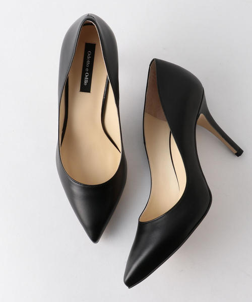 ODETTE E ODILE（オデットエオディール）の「OID ポインテッド パンプス85↓↑（パンプス・レディース・ダークブラウン/ゴールド/パープル/ベージュ/その他1/イエロー/ネイビー/ブラック・25cm/24.5cm/24cm/21.5cm/22cm/23.5cm/22.5cm/23cm）」の8枚目の写真