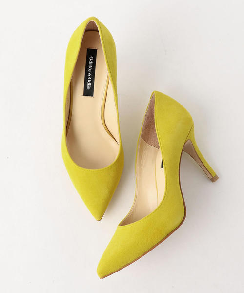 ODETTE E ODILE（オデットエオディール）の「OID ポインテッド パンプス85↓↑（パンプス・レディース・ダークブラウン/ゴールド/パープル/ベージュ/その他1/イエロー/ネイビー/ブラック・25cm/24.5cm/24cm/21.5cm/22cm/23.5cm/22.5cm/23cm）」の6枚目の写真